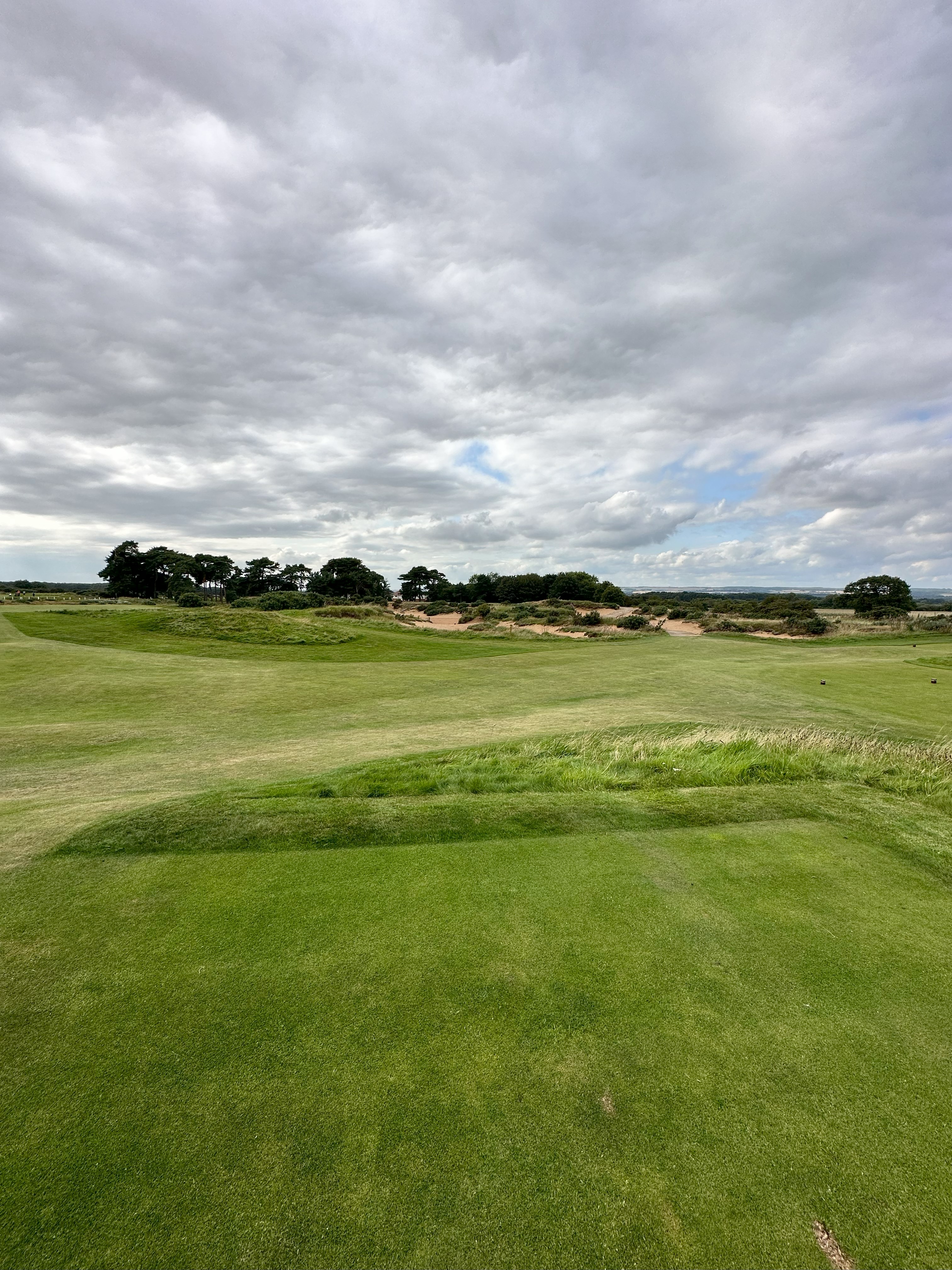 18th hole at Ganton